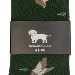 Krawattendackel Socken mit Ente Krawattendackel Socken mit Ente
