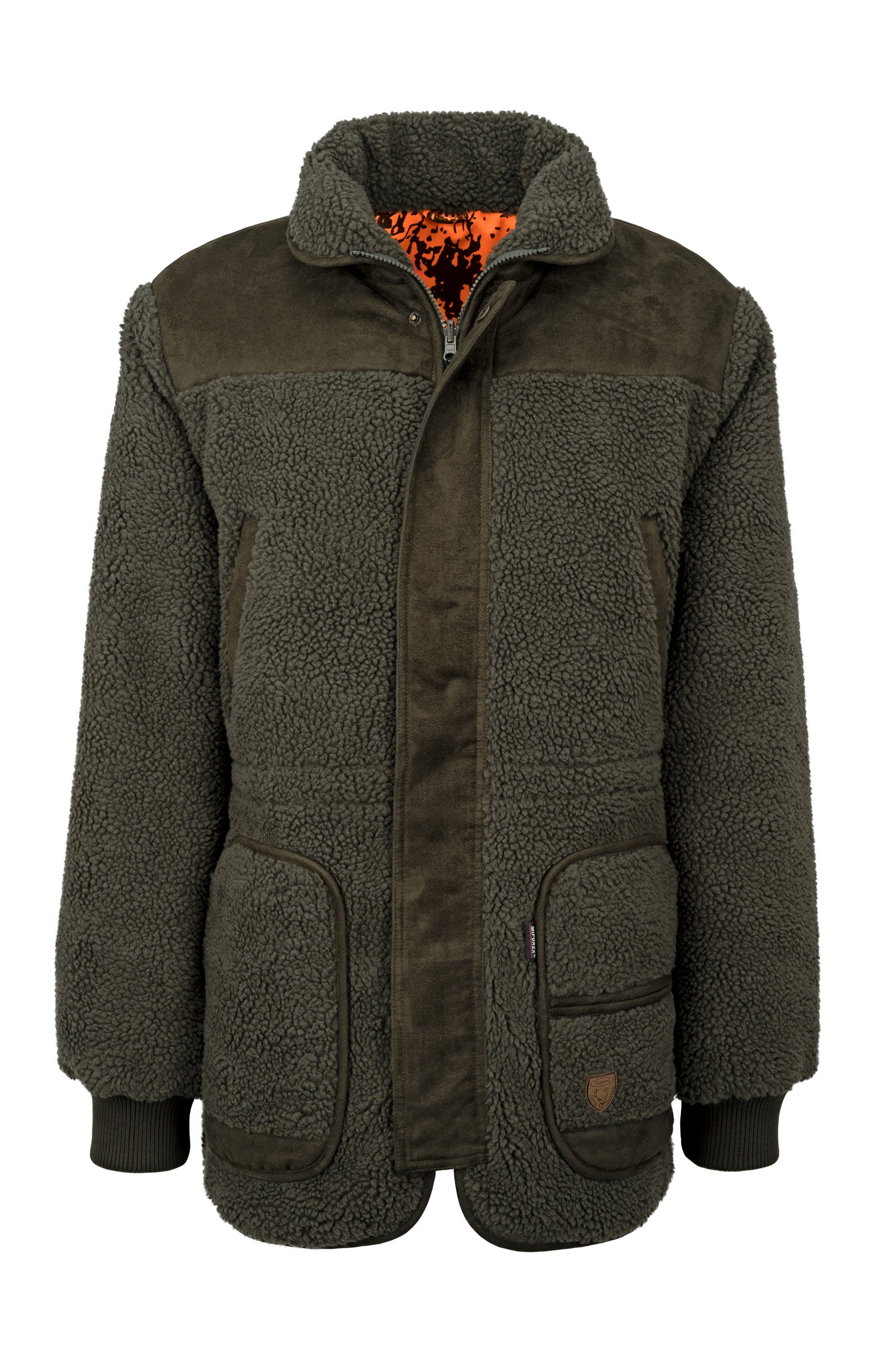 Hubertus Herren-Faserpelz-Wendejacke