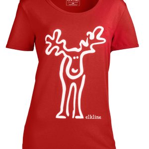 Elkline Damen-T-Shirt Rudolfine