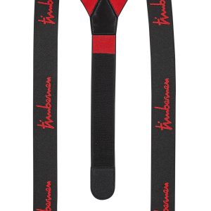 Timbermen Hosenträger Stretch Klett 3-Fach