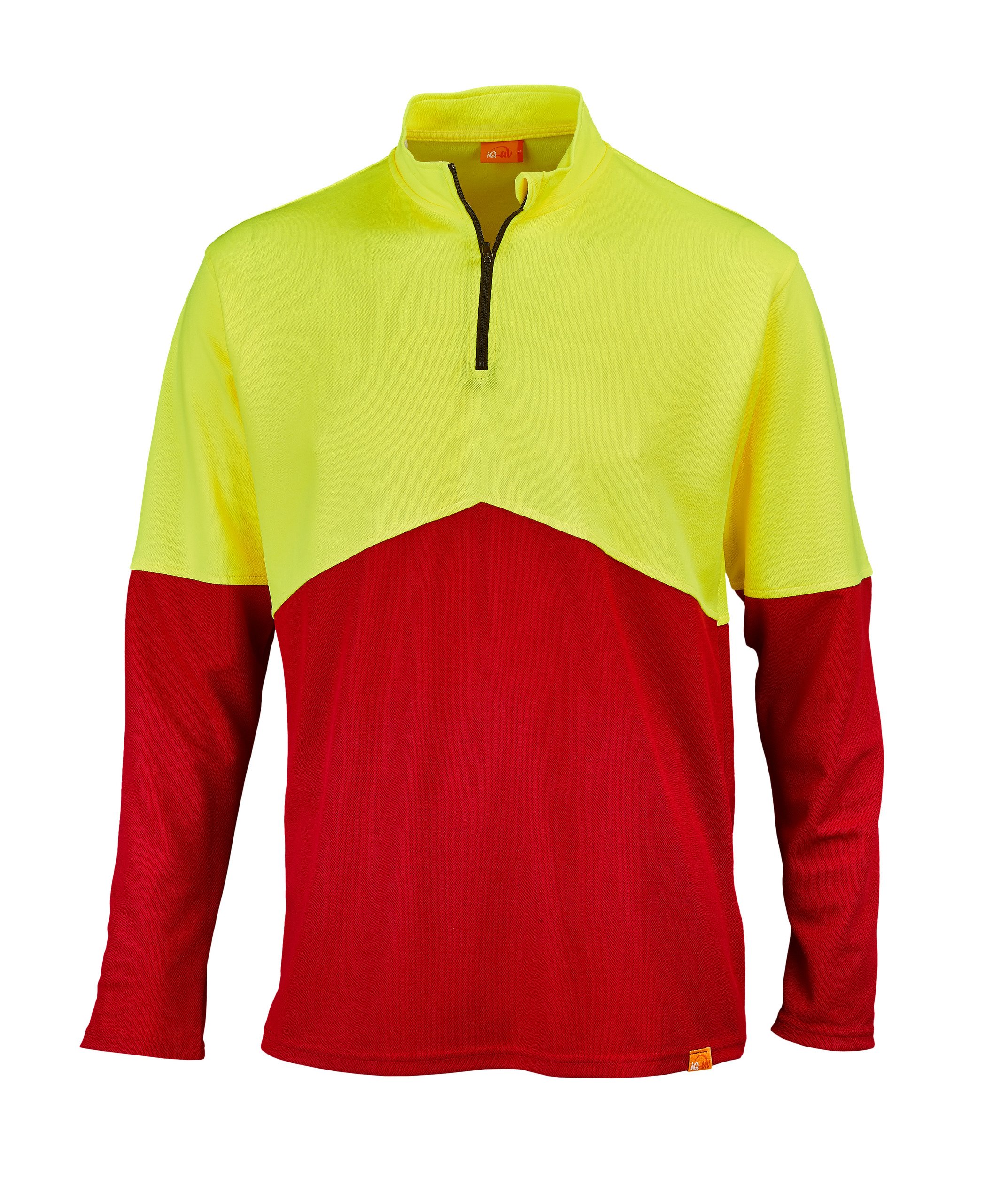 IQ-UV Funktionsshirt Langarm Zip UV 50+