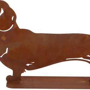 Rostfigur Dackel Rostfigur Dackel
