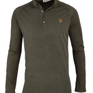 Hubertus Funktionsshirt mit Knopfleiste und Kragen Hubertus Funktionsshirt mit Knopfleiste und Kragen