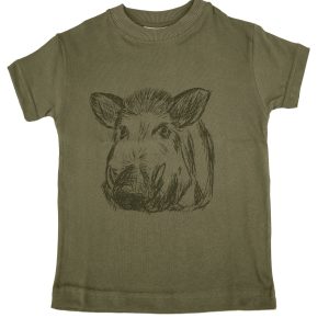 Hubertus Kinder-T-Shirt Keilerkopf Hubertus Kinder-T-Shirt Keilerkopf