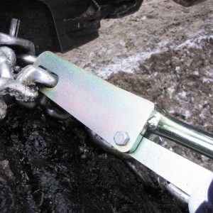 Splintzieher für Gleitschutzketten