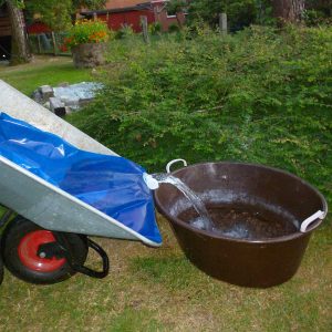 Wassersack für Schubkarren