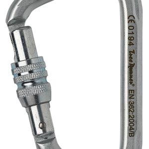 Tree Runner Karabiner HMS-Schrauber, Stahl – EN 362