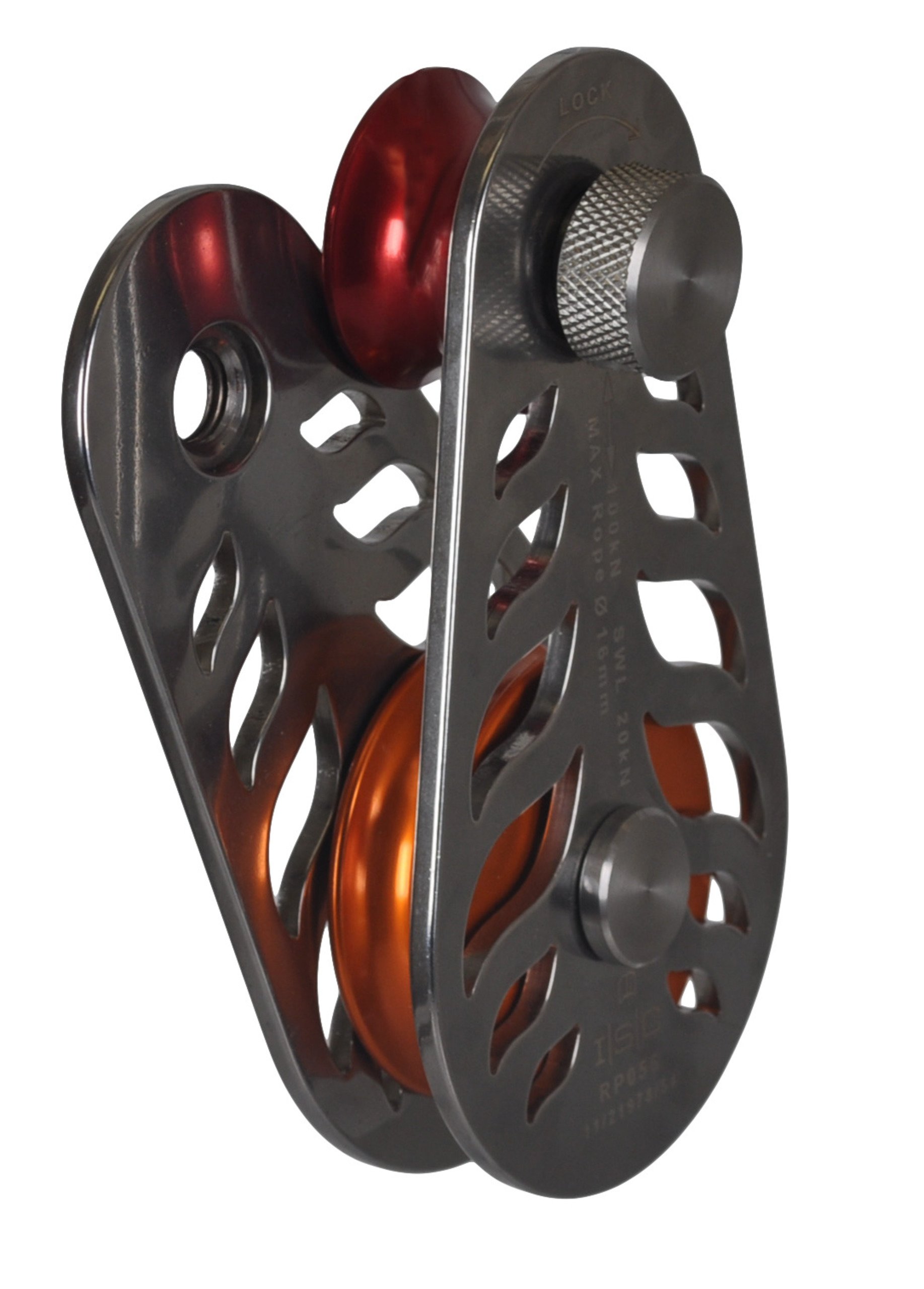 ISC Seilrolle Edelstahl, 100 kN