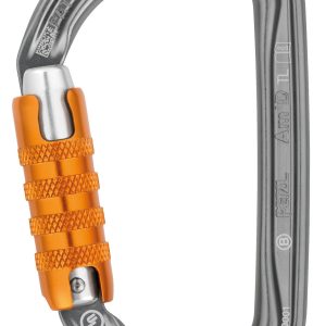 Petzl Karabiner Am’D Triact Lock, Alu silber – EN 362 Petzl Karabiner Am’D Triact Lock, Alu silber – EN 362