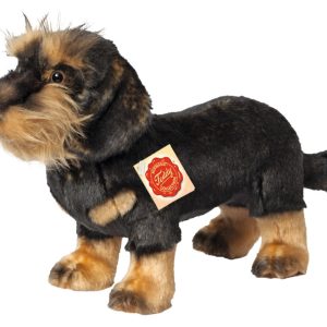 Teddy Hermann Plüschtier Rauhaardackel, stehend