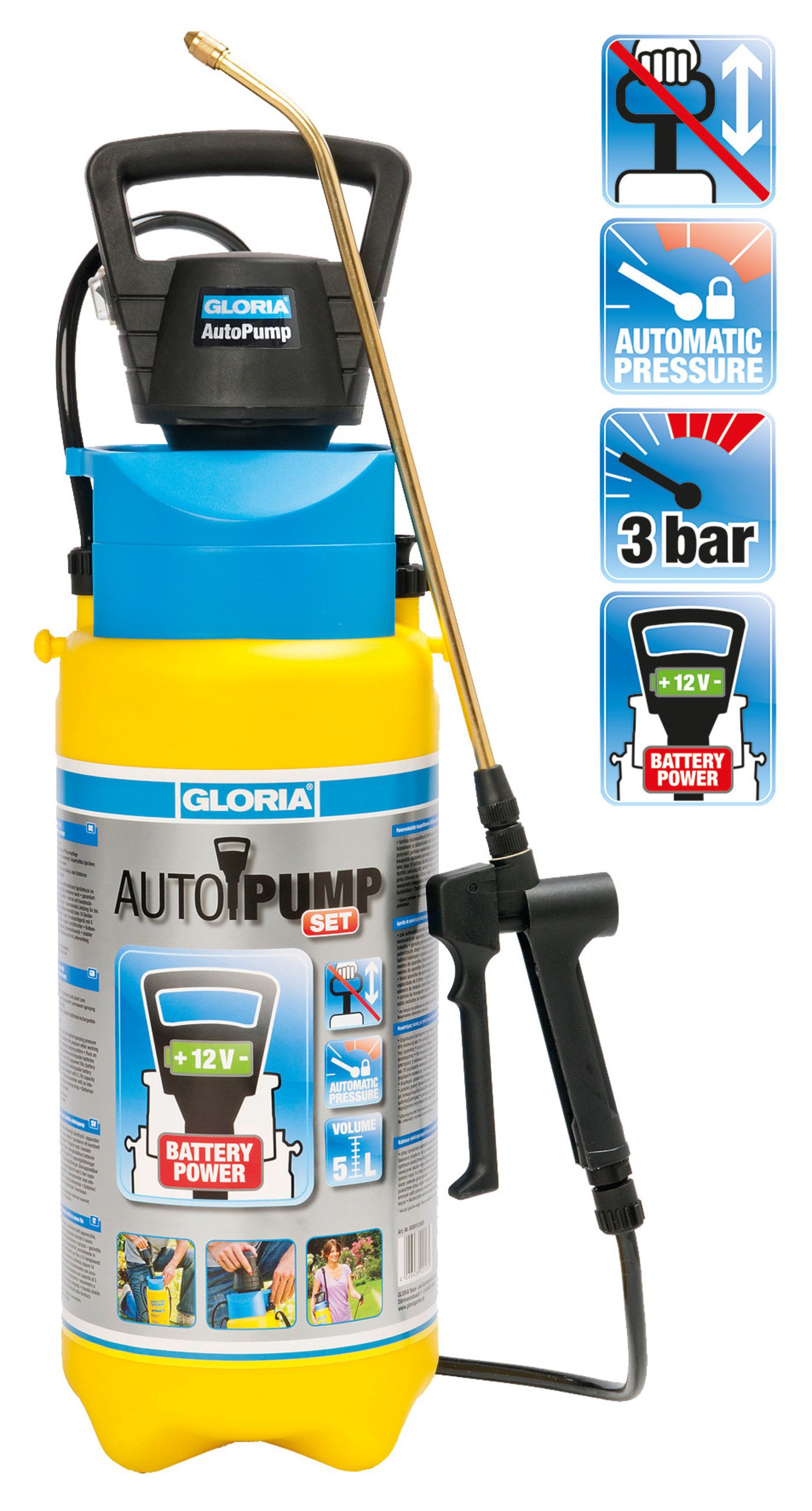 Gloria Drucksprühgerät Autopump