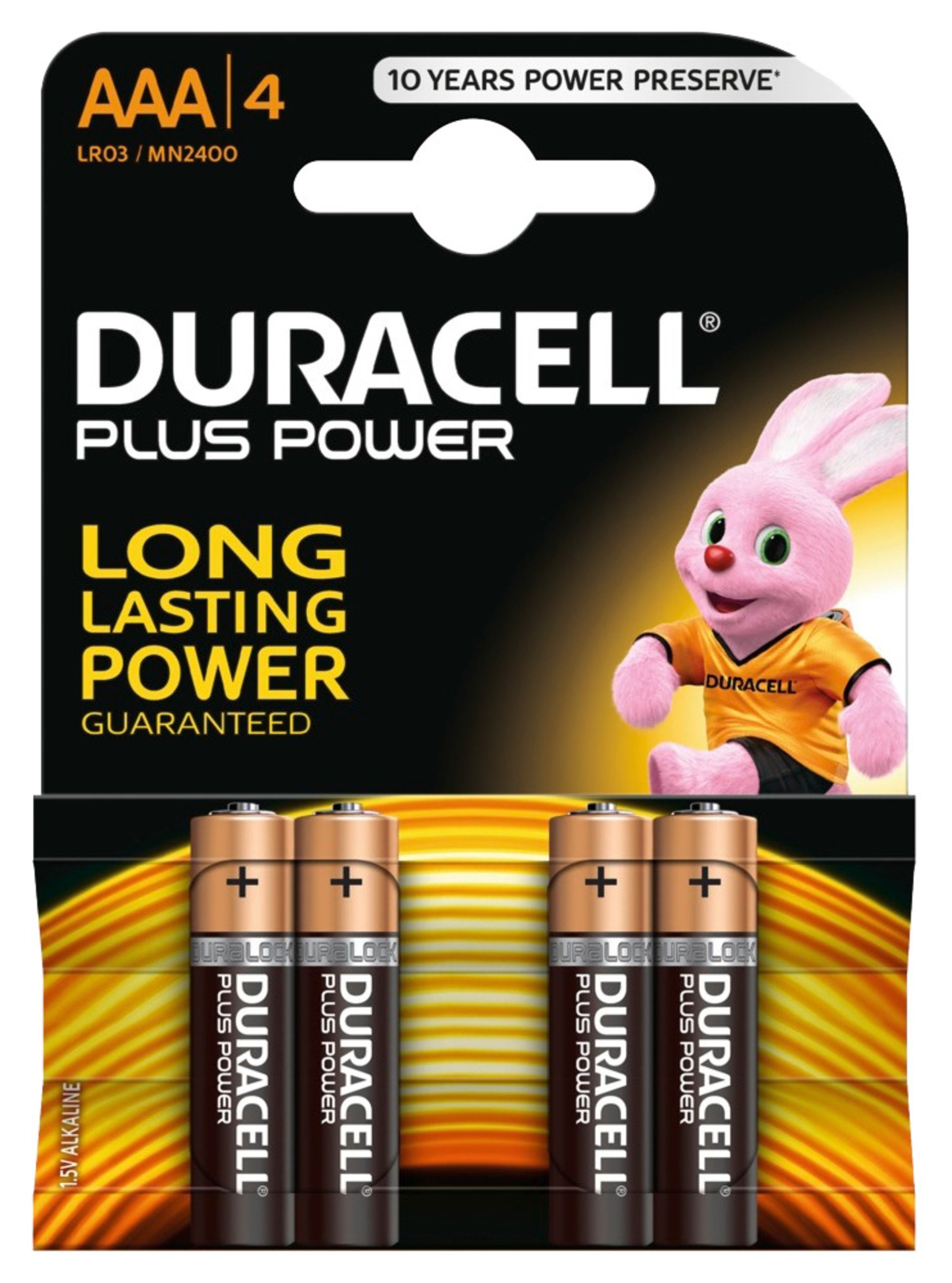 Duracell Batterien AAA LR03 1,5 V
