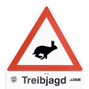 Treibjagdschild Light Hase