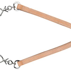 Leder-Koppel zum Führen von zwei Hunden