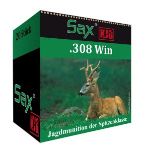 Sax Büchsenpatronen KJG-SR .308 Win. 124 grains Sax Büchsenpatronen KJG-SR .308 Win. 124 grains