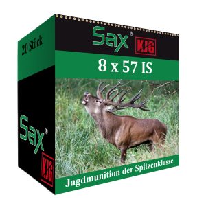 Sax Büchsenpatronen KJG-SR 8×57 IS. 127 grains Sax Büchsenpatronen KJG-SR 8×57 IS. 127 grains