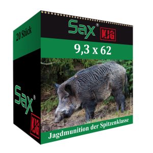 Sax Büchsenpatronen KJG-SR 9,3×62. 154 grains Sax Büchsenpatronen KJG-SR 9,3×62. 154 grains