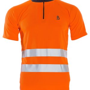 Profiforest Funktions-Kurzarm-Shirt Warn Visible