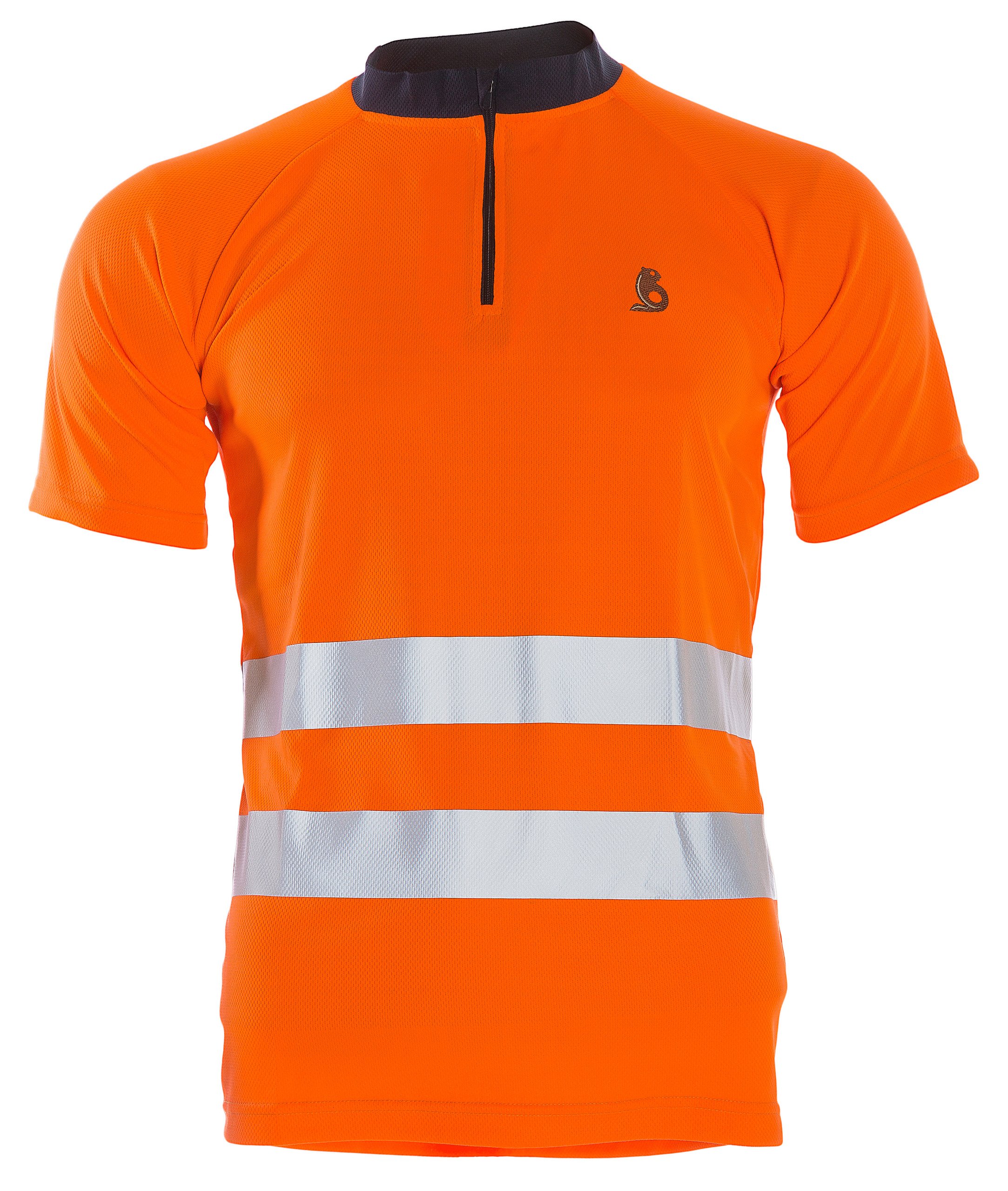 Profiforest Funktions-Kurzarm-Shirt Warn Visible