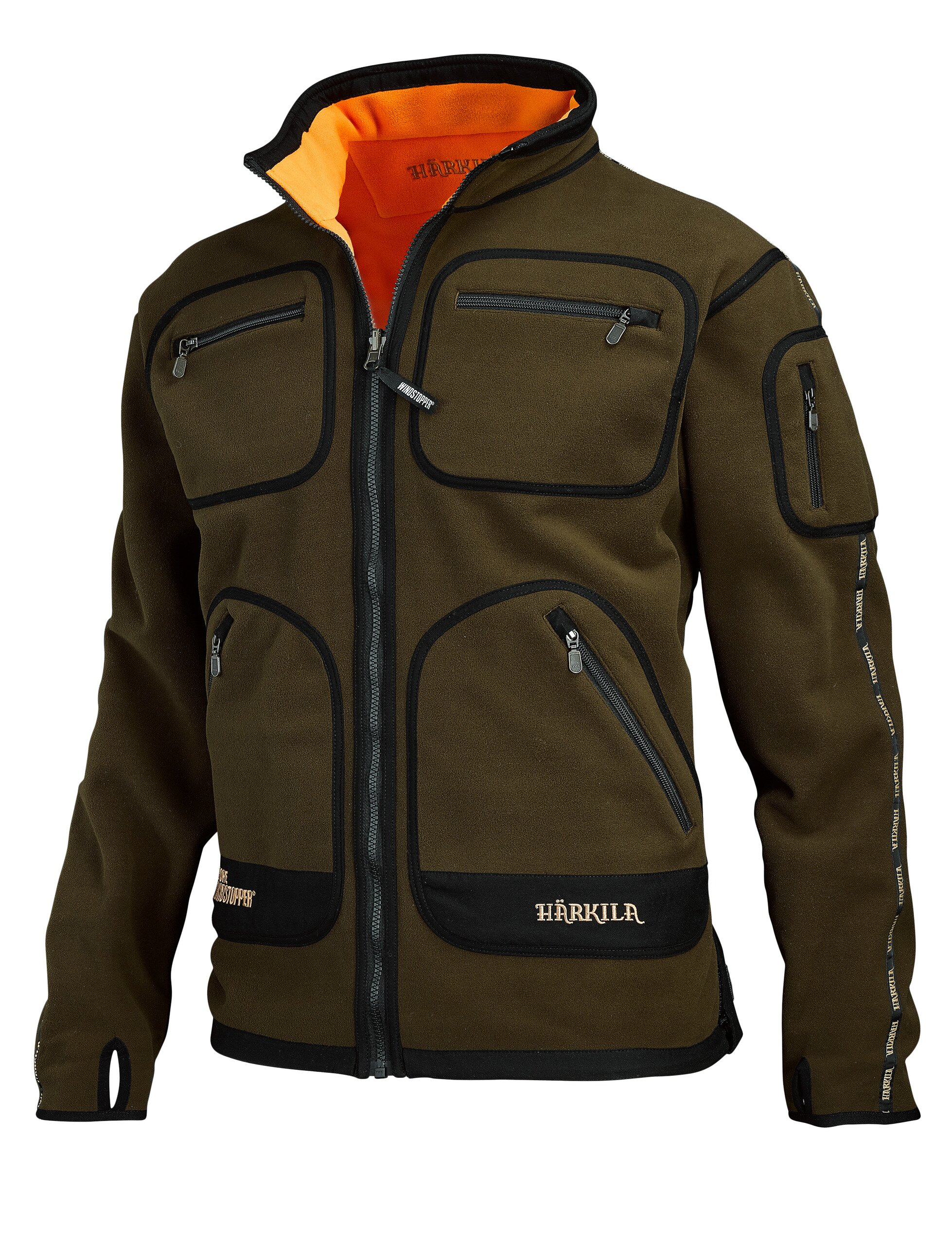 Härkila Wende-Fleecejacke Kamko
