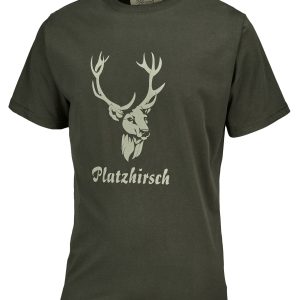 Hubertus Herren-T-Shirt Platzhirsch