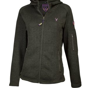 Hubertus Damen-Strickfleecejacke Hubertus Damen-Strickfleecejacke