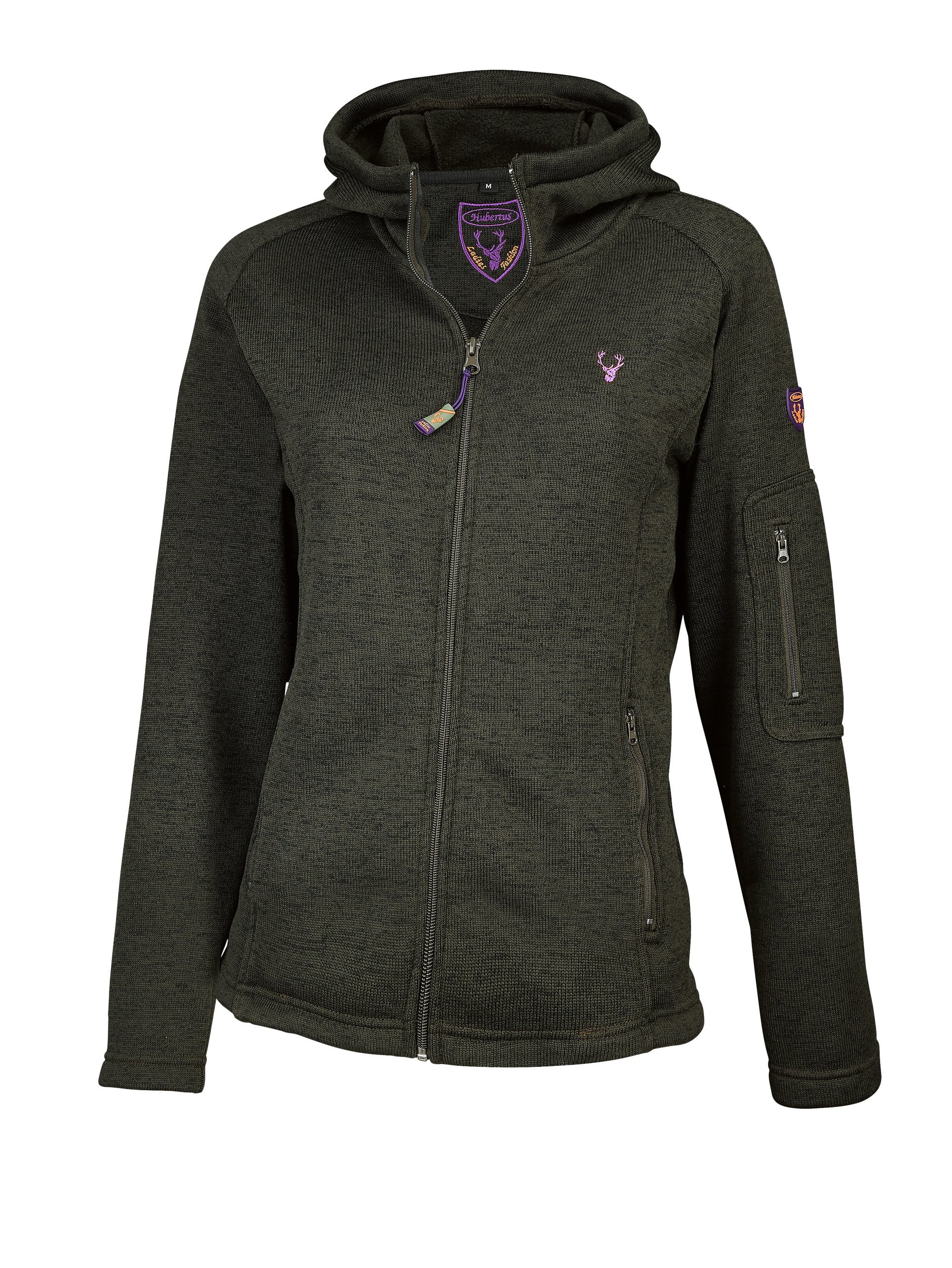 Hubertus Damen-Strickfleecejacke