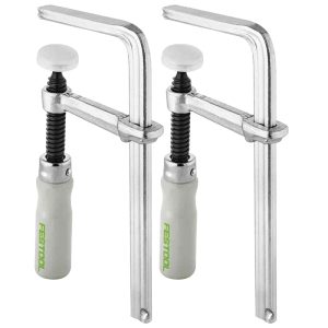 Festool Schraubzwinge FSZ 120 489570 2 Stück zum Fixieren von Führungsschienen
