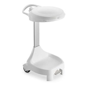 Abfallsammler 120 L HACCP, weiß