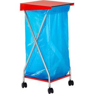 Abfallsammler mit 4 Rollen