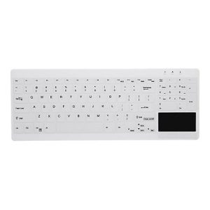 Active Key MedicalKey AK-C7412 – Tastatur – desifizierbare Hygienetastatur – mit Touchpad – USB – QWERTY