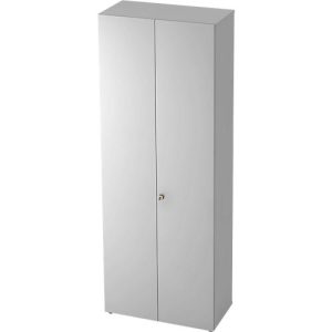 Aktenschrank TOPAS LINE, 6 Ordnerhöhen, B 800 mm, lichtgrau/lichtgrau