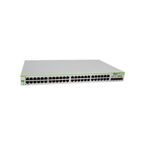 Allied Telesis AT GS950/48 WebSmart Switch – Switch – managed – 48 x 10/100/1000 + 4 x Shared SFP – Desktop