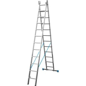 Alu-Mehrzweckleiter, 2×9 Sprossen