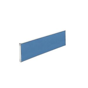 Aluna plus Tisch-Trennwand, 1200×400, blau