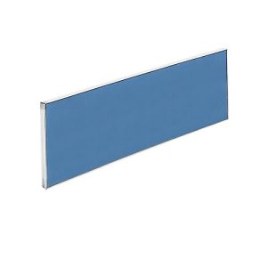 Aluna plus Tisch-Trennwand, 1600×600, blau