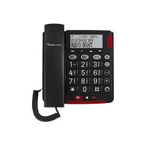 Amplicomms BigTel 48 Plus – Telefon mit Schnur – Dunkelgrau