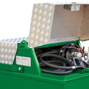 Aluminiumhaube verschließbar für TTS Tank
