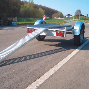 Sprossen-Auffahrschiene – Stahl verzinkt