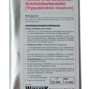 Witasek Pheromon Trypowit für Gestreiften Nutzholzborkenkäfer