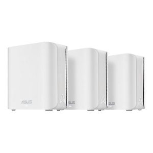 ASUS ZenWiFi BD4 – WLAN-System – (3 Router) – bis zu 604 m² – Netz 1GbE, Wi-Fi 7, 2.5GbE, 5GbE – Wi-Fi 7