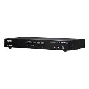 ATEN CS1844 KVMP Switch – KVM-/Audio-/USB-Switch – 4 x KVM/Audio/USB – 1 lokaler Benutzer – Desktop – für VanCryst VS184B