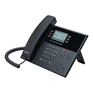 Auerswald COMfortel D-110 – VoIP-Telefon mit Rufnummernanzeige – dreiweg Anruffunktion