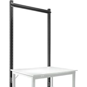Aufbauportal, Grundtisch STANDARD Arbeitstisch-/Werkbanksystem UNIVERSAL/PROFI, 1250 mm, anthrazit