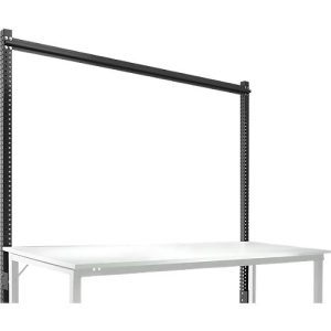 Aufbauportal, Grundtisch STANDARD Arbeitstisch-/Werkbanksystem UNIVERSAL/PROFI, 2000 mm, anthrazit