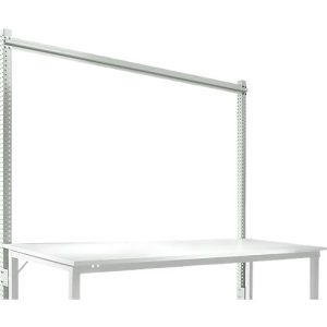 Aufbauportal, Grundtisch STANDARD Arbeitstisch-/Werkbanksystem UNIVERSAL/PROFI, 2000 mm, lichtgrau