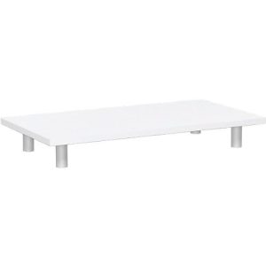 Aufsatzplatte PALENQUE, für Schrank B 800 mm, B 800 x T 400 x H 105 mm, weiß