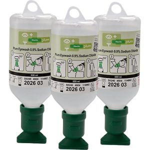 Augenspülflaschen, 500 ml, 3 Stück
