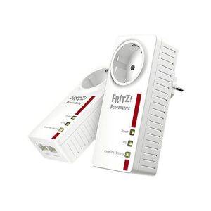 AVM FRITZ!Powerline 1220 – – Powerline Adapter – – 1GbE, HomePlug AV (HPAV) 2.0, IEEE 1901 – an Wandsteckdose anschließbar