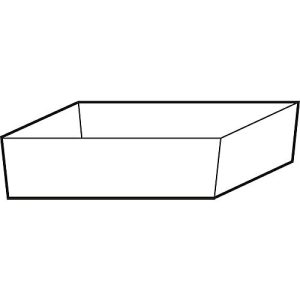 Bodenauffangwanne Stawa-R für asecos Sicherheitsschränke der Q30, Q90, S90 und K90 Serie, Stahlblech, lichtgrau, B 442 x T 507 x H 127 mm, 22 l